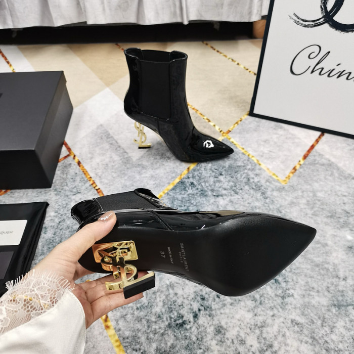 YSL HEEL BOOTS