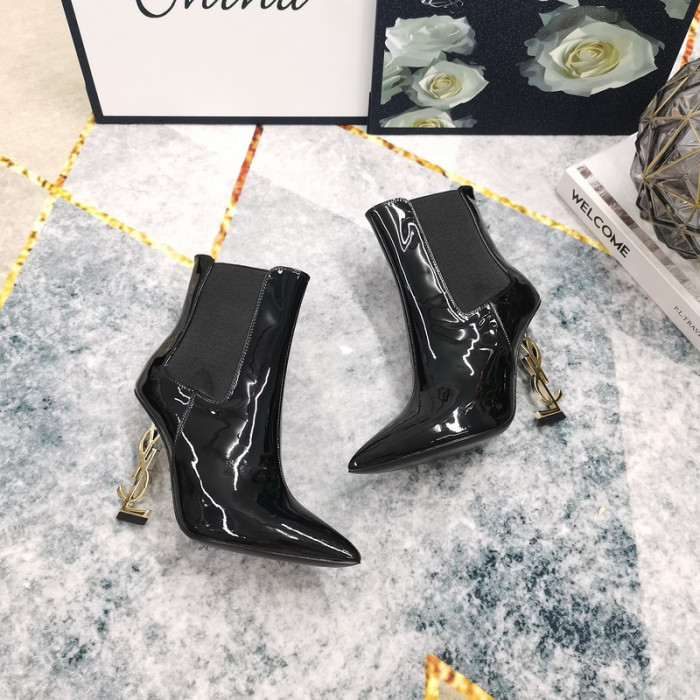 YSL HEEL BOOTS
