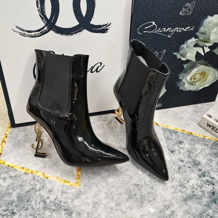 YSL HEEL BOOTS