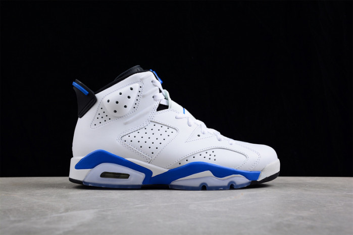 jordan 6 retro sport blue 384664-107