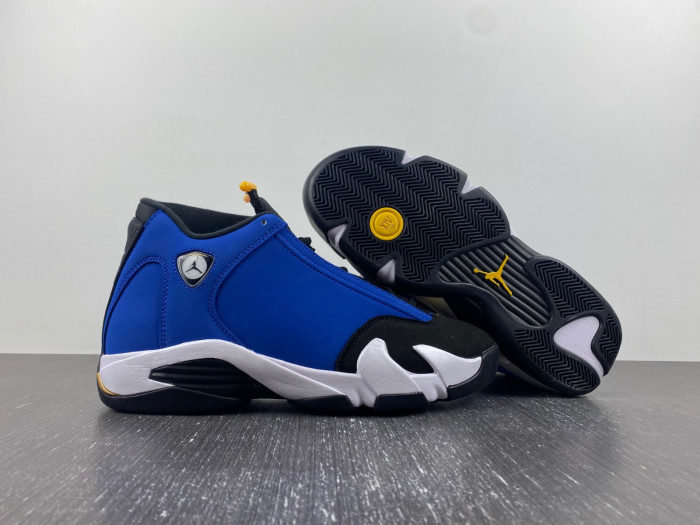 jordan 14 retro laney - 487471-407