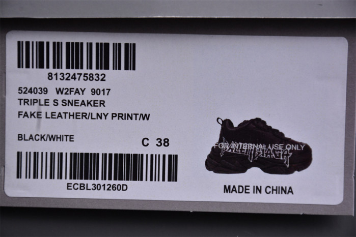 bl triple s trainers sneakers 536737 w2fay 9017