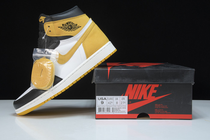 air jordan 1 retro high yellow ochre 555088-109