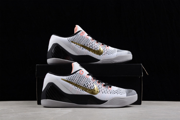 nike kobe 9 elite gold fundamentals 641714-100