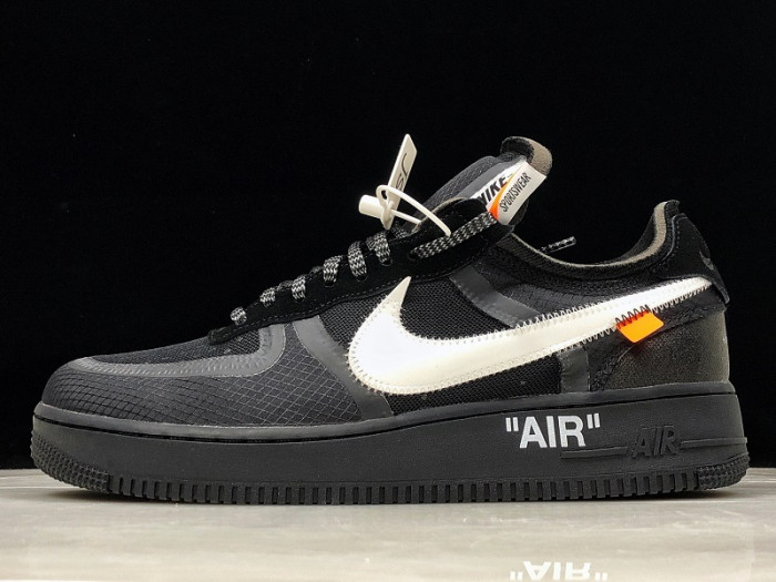 ofw nike air force 1 black - ao4606-001
