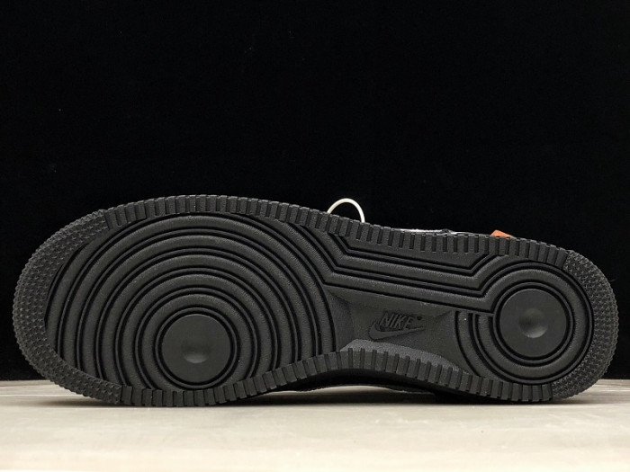 ofw nike air force 1 black - ao4606-001