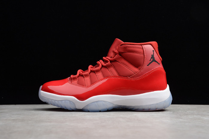 air jordan 11 retro“gym red” mens 378037-623