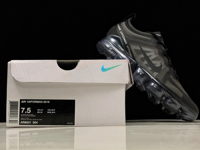 nike air vapormax 2019 “triple black” ar6631-004