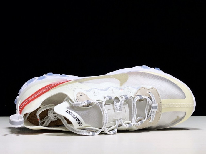 nike react element 87 sail light bone aq1090-100