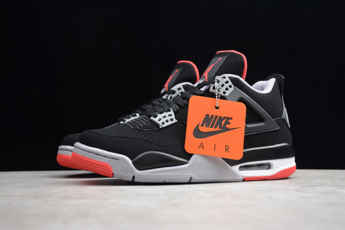 jordan 4 bred/ black cement (2019) - 308497-060