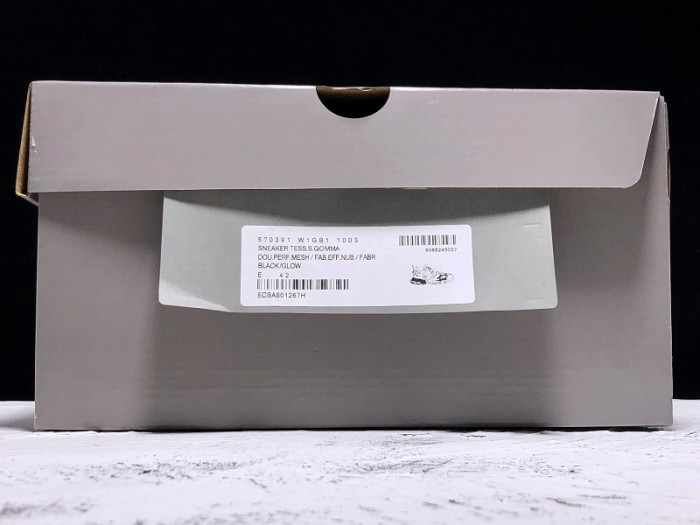 bl tess s. gomma trek low sneakers black green h903p036