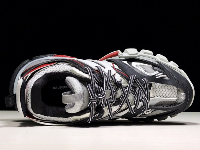 bl tess s. gomma trek low sneakers grey black red h903p043