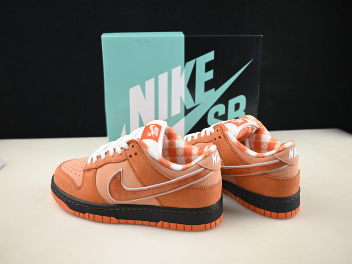 concepts x nike sb dunk low "orange lobster" fd8776-800
