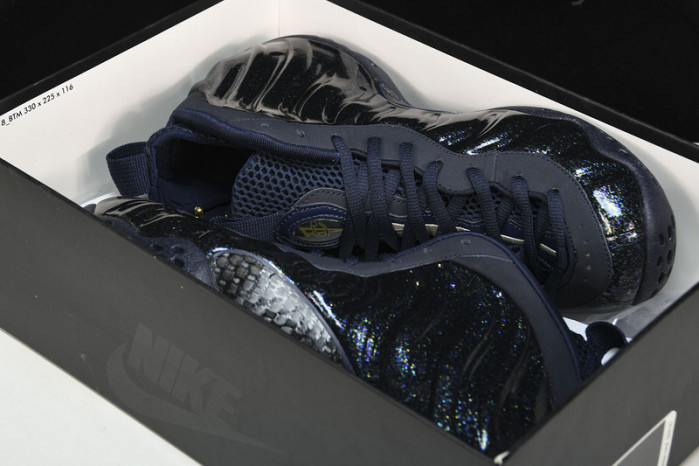 nike air foamposite one obsidian glitter aa3963-400