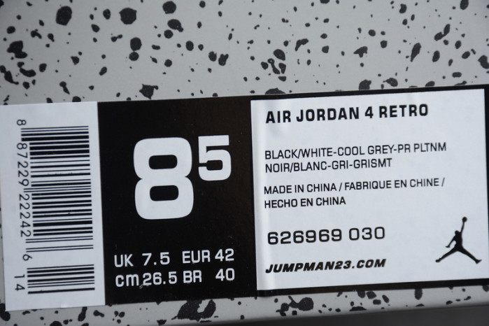 air jordan 4 retro fear pack 626969-030
