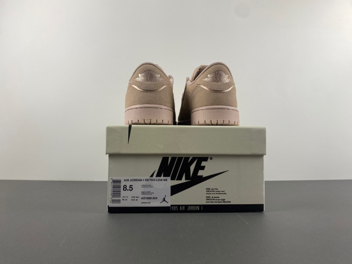 air jordan 1 retro low ns particle beige ao1935-204