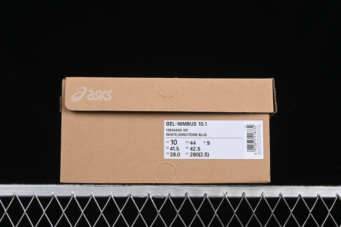 ASICS GEL-NIMBUS 10.1 WHITE DIRECTOIRE BLUE 1203A543-101