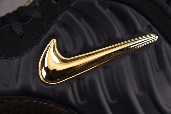Nike Air Foamposite Pro “Black/Metallic Gold” 624041-009