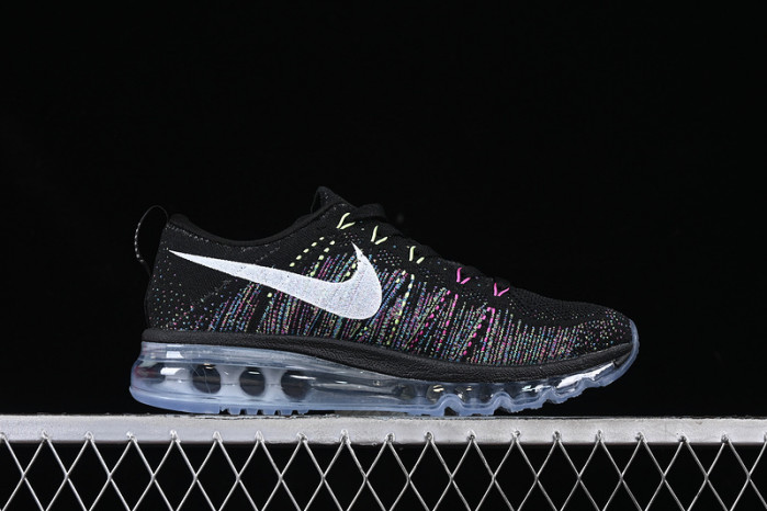Nike Flyknit Air Max Black Multi-Color Men