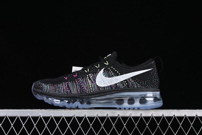 Nike Flyknit Air Max Black Multi-Color Men''s 620469-015