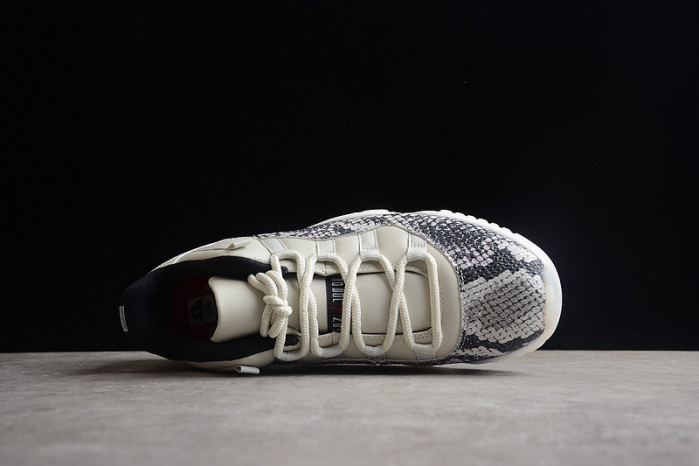 jordan 11 retro low snake light bone - cd6846-002