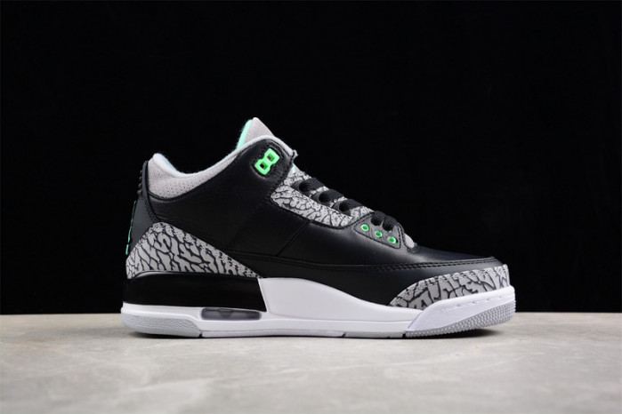 air jordan 3 “green glow” ct8532-031