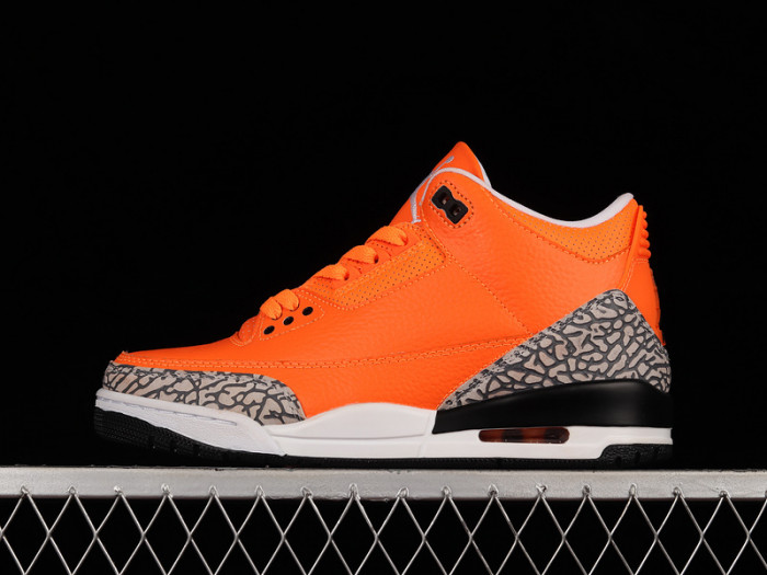 air jordan 3 retro "orange" ct8532-801