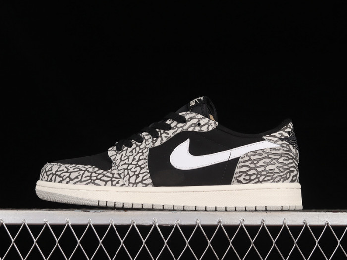 air jordan 1 low og black cement cz0790-001