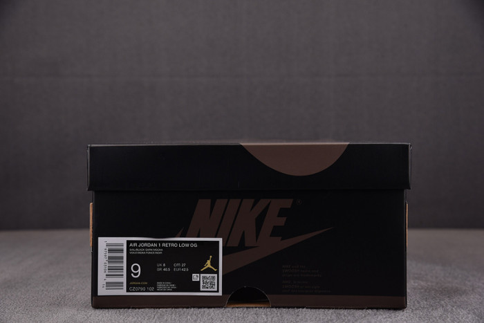 air jordan 1 retro low og "mocha" cz0790-102