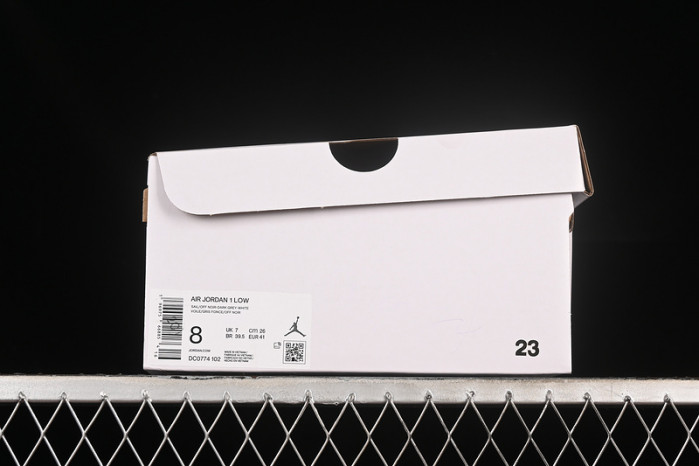 air jordan 1 low dark grey dc0774-102