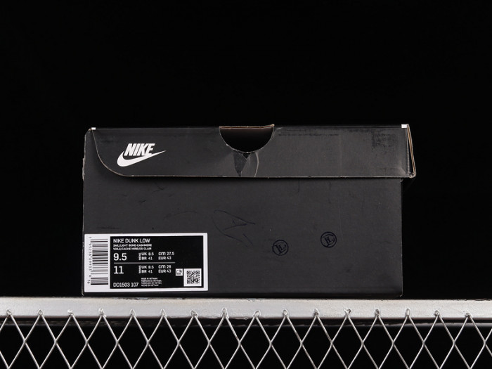 nike dunk low sail light bone (w) - dd1503-107