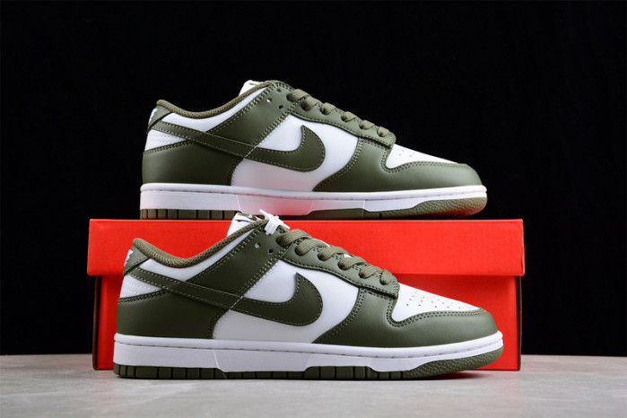 nike dunk low medium olive (w) - dd1503-120