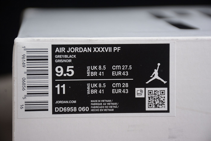 air jordan 37 light bone dark concord dd6958-060