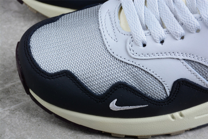 patta x nike air max 1 black white grey dh1348-002