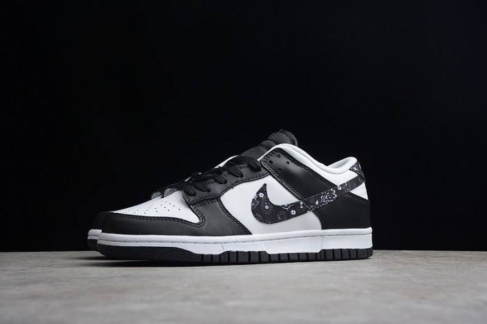 nike dunk low black paisley dh4401-100