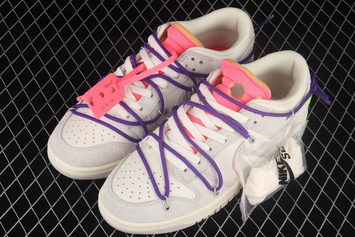 nike dunk low ofw lot 15 of 50 dj0950-101