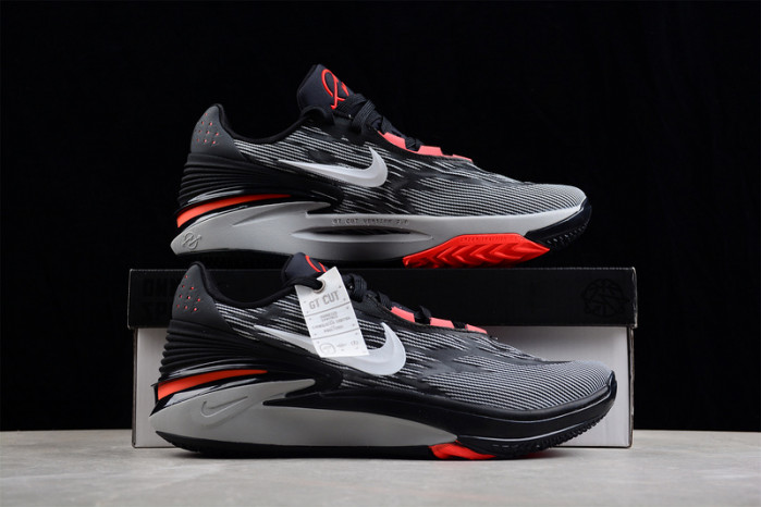 nike zoom gt cut 2 black bright crimson dj6013 001
