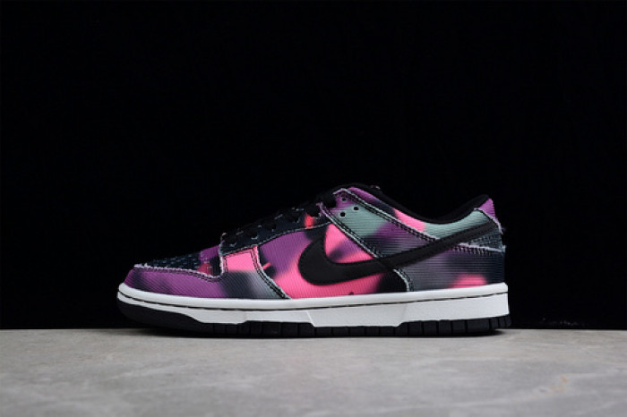 nike dunk low graffiti pink dm0108-002