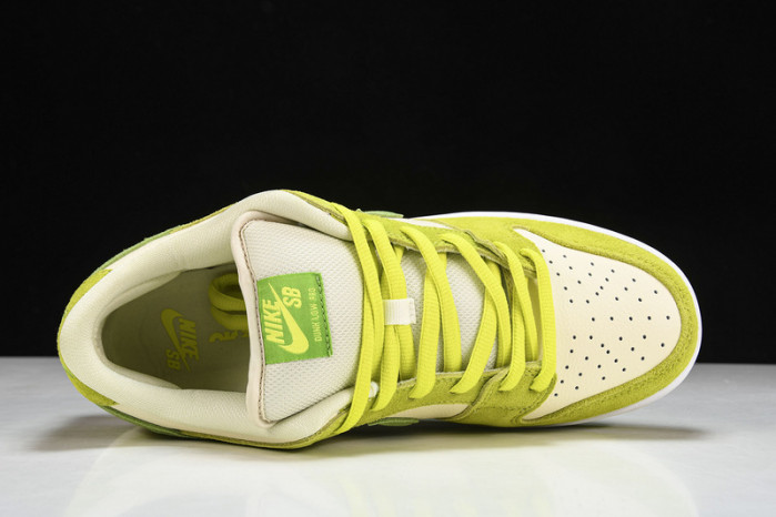 nike sb dunk low green apple dm0807-300