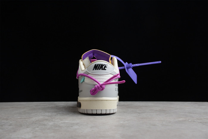 nike dunk low ofw lot 28 of 50 dm1602-111