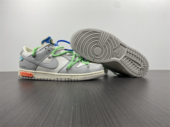 nike dunk low ofw lot 26 of 50 dm1602-116
