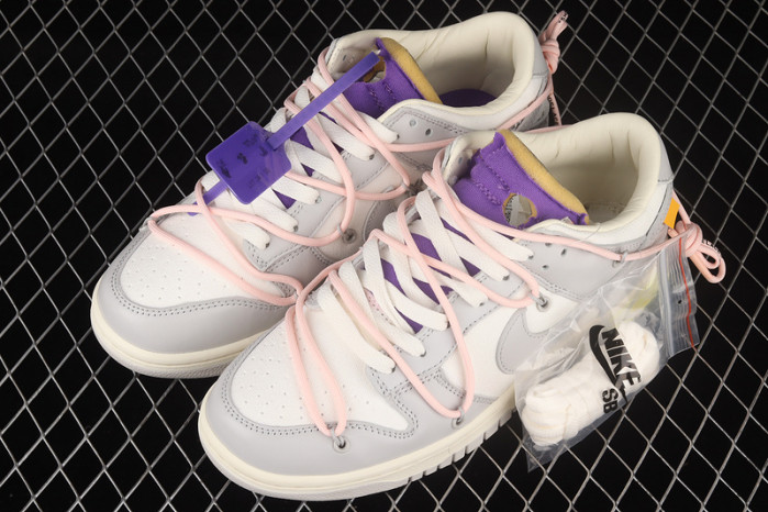 nike dunk low ofw lot 24 of 50 dm1602-119