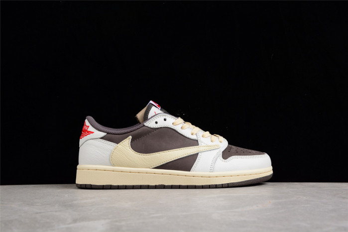 travis scott x air jordan 1 low og reverse mocha dm7866-162