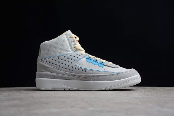 union x air jordan 2 “grey fog” dn3802-001
