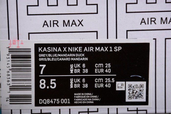 nike air max 1 kasina won-ang grey - dq8475-001