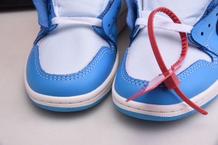 ofw air jordan 1 powder blue unc - aq0818-148