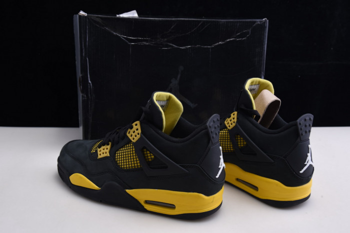 air jordan 4 retro thunder 308497-008