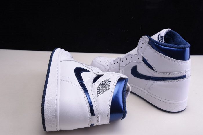 jordan 1 retro high og "metallic navy" 555088-106