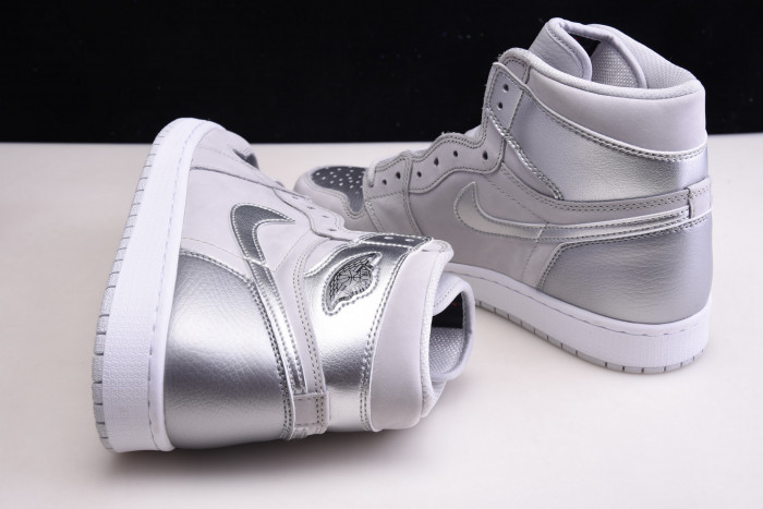 air jordan 1 japan neutral grey metallic silver dc1788-029 (with special box)