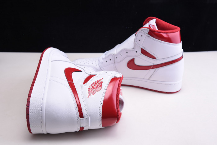air jordan 1 retro high og "metallic red" - 555088 103